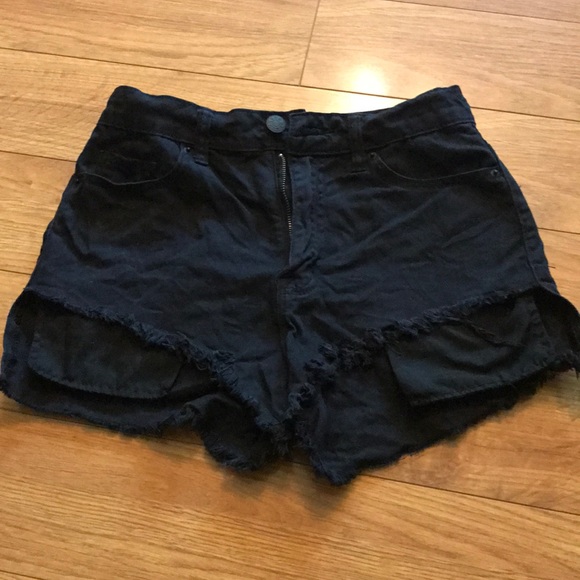BDG Urban Outfitters Black Jean Shorts - Picture 1 of 2